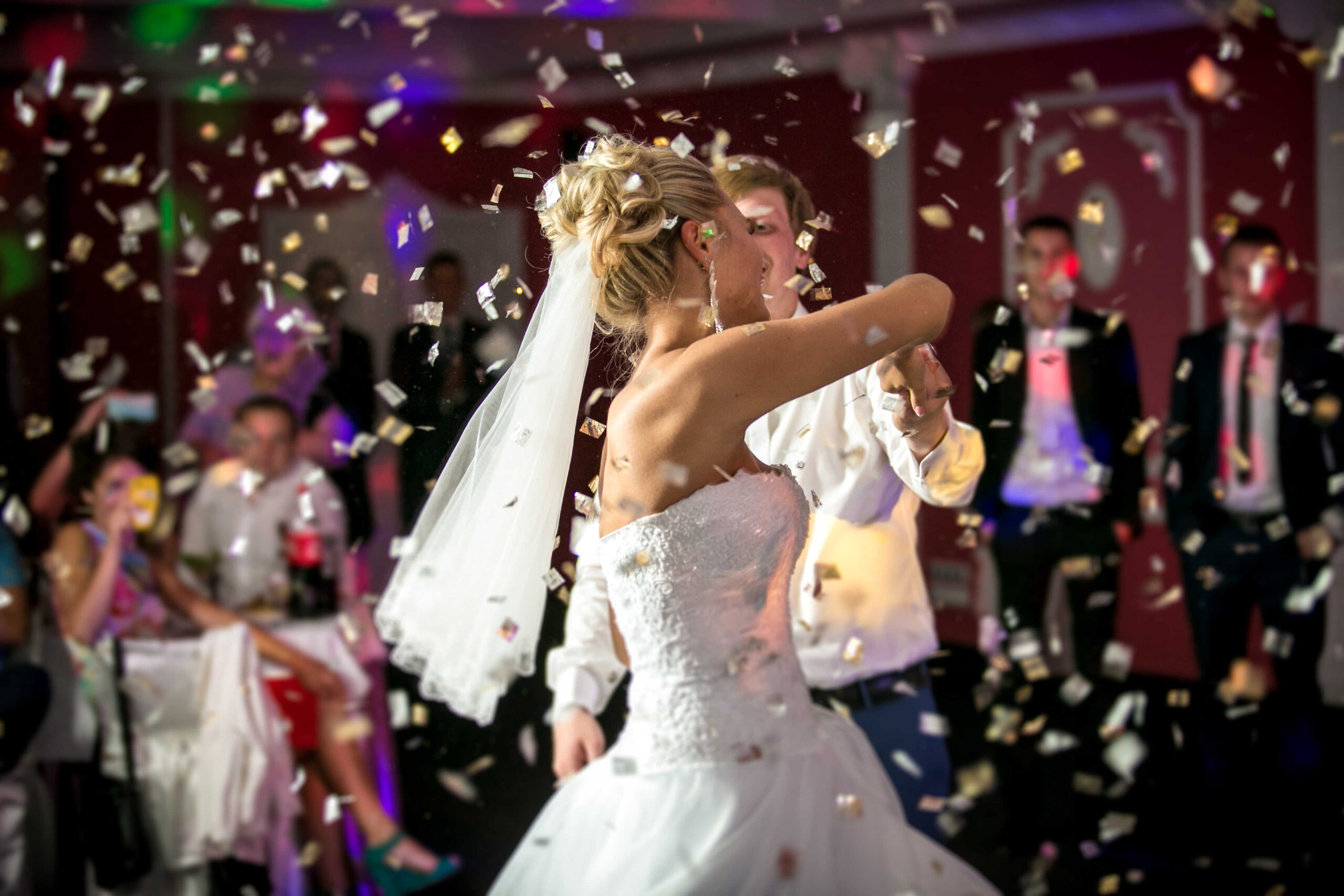 Bigstock Blonde Bride Dancing At Restau 829179414 Scaled - Wedding Entertainment Ideas To Upgrade Your Wedding 2024